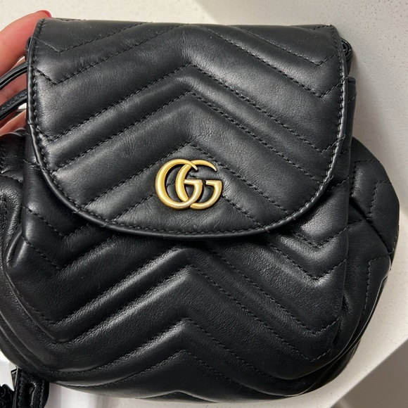 Gucci Matelasse GG Marmont Flap Backpack - Picture 3 of 11